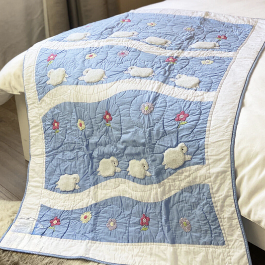Counting Sheep Cot Quilt