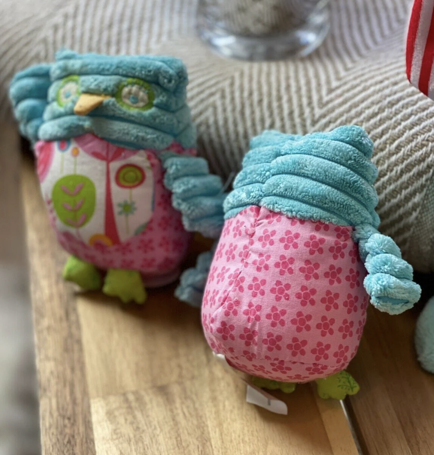 Owl Rattle Toy (Set of 2)