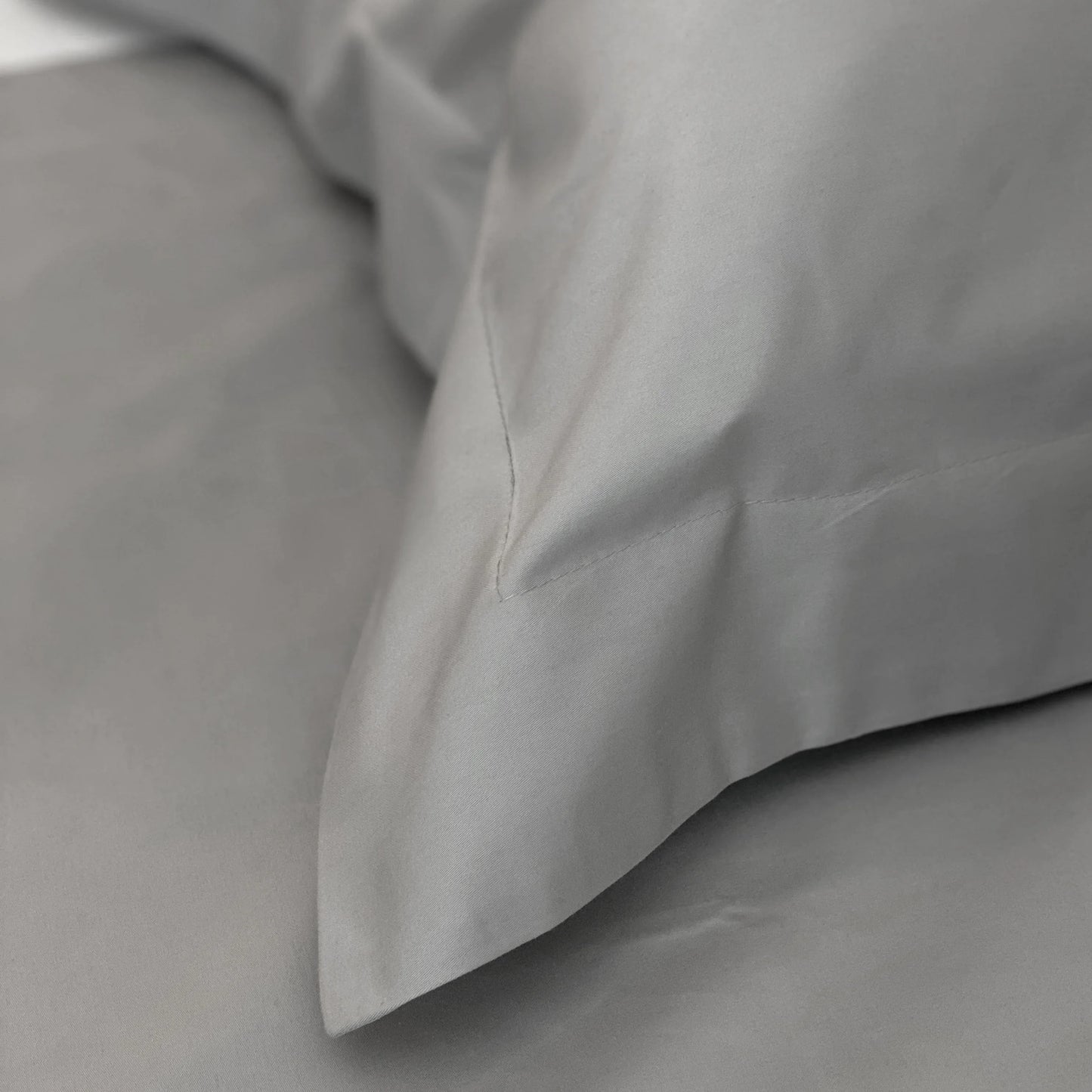 Residencia (Plain) 400 Thread Count - 100% Cotton - Silver Grey